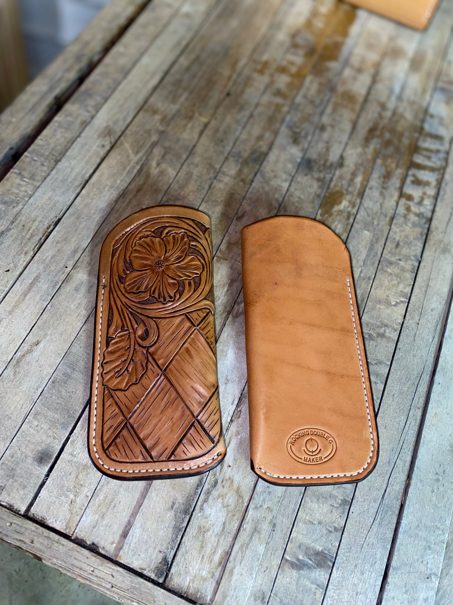 Eye Glasses Case- Tooled