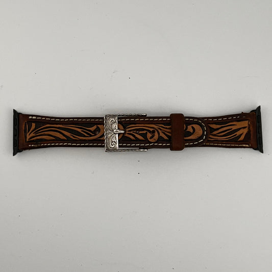 Apple Watch Band- Scroll Tooled