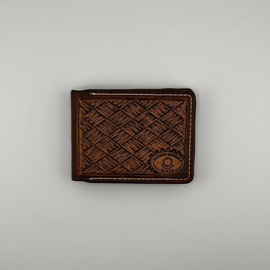 Bifold Wallet- checkered