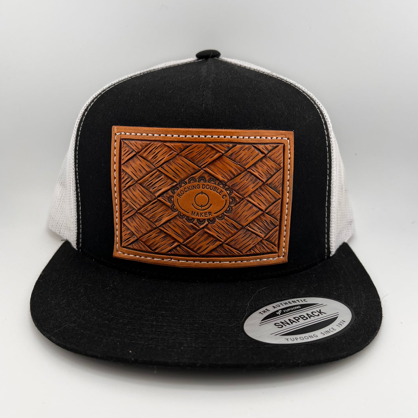 Rocking Double C Tooled hat